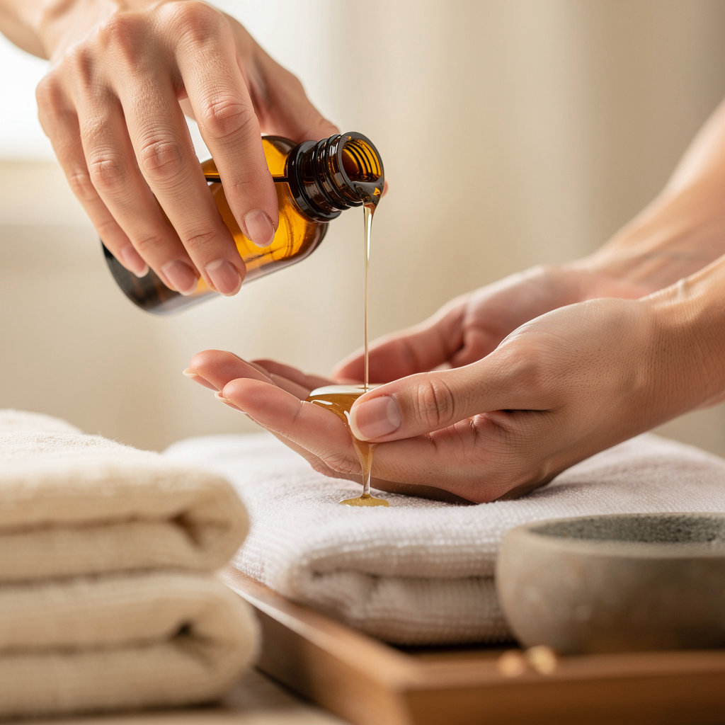 Asian Care Center massage therapist demonstrating wellness techniques from our Santa Barbara blog articles
